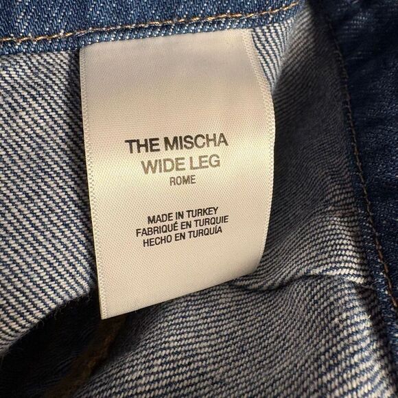 FAVORITE DAUGHTER The Fancy Mischa Wide Leg Denim Jean Pant Size 30 - Picture 8 of 9